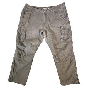 Guide Gear 42x28 Brown Quilted Lined Cargo‎ Insulated Men's Workwear Pants